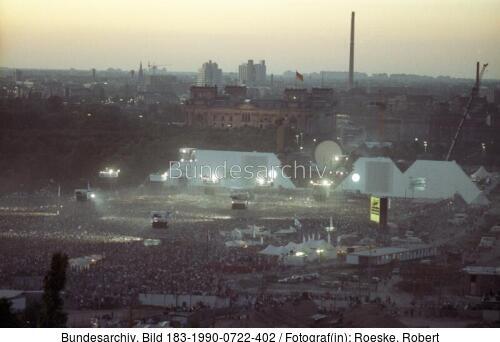 Berlin, Aufführung Rockoper "The Wall"