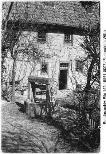 Eisenach, Bach-Haus, Zisterne