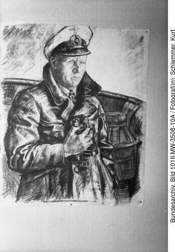 Zeichnung Kapitänleutnant Lehmann-Willenbrock