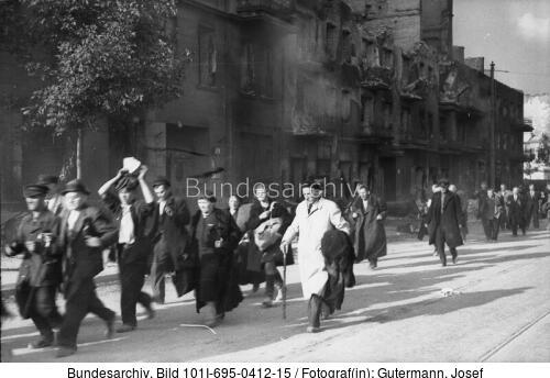Warschauer Aufstand, Zivilisten