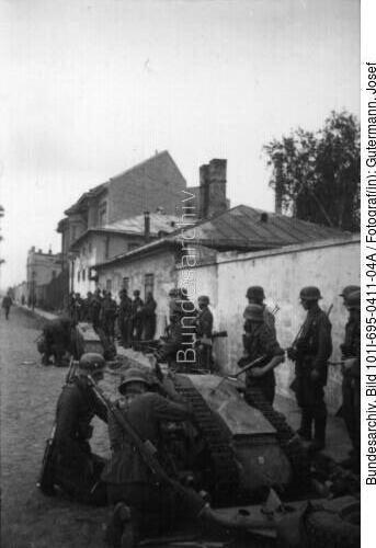 Warschauer Aufstand, Soldaten mit Goliath