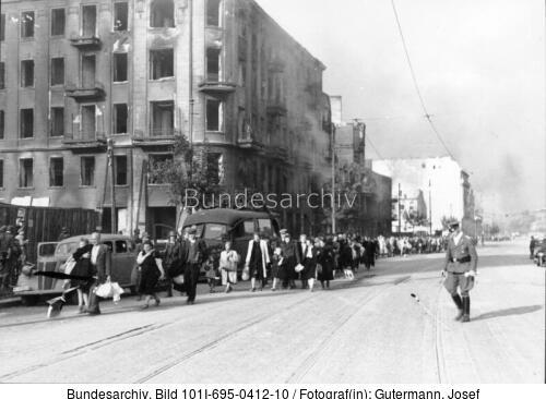 Warschauer Aufstand, Zivilisten