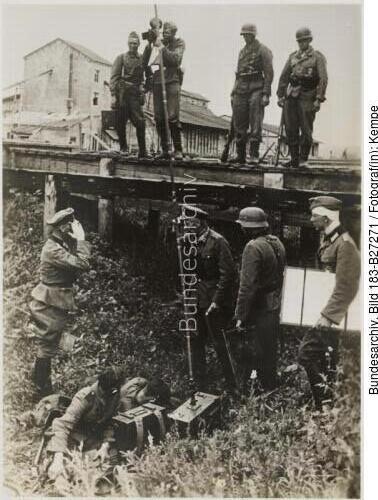 Russland, Frontbesuch General