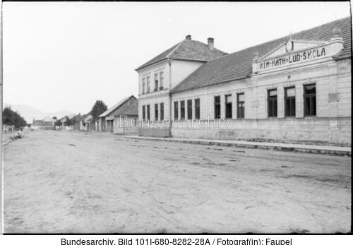 Slowakei, Rajetz, Stadtansicht