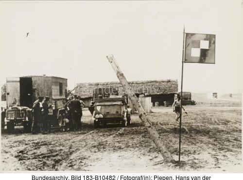 Lettland, Nirza, Flagge Armeeoberkommando