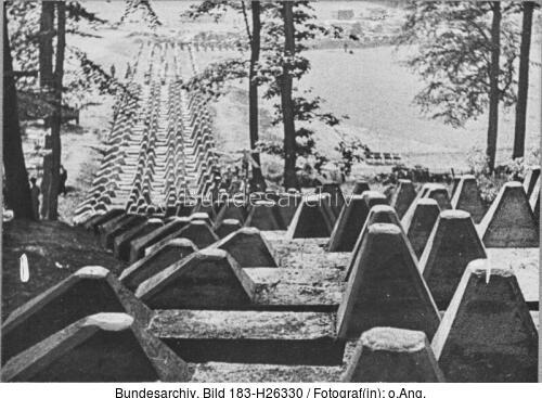 Westwall, Panzersperren