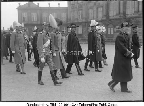 Kopenhagen, Beerdigung Königin Louise v. Dänemark