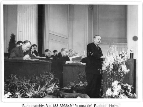 Berlin, 12. Volkskammersitzung, Präsidium