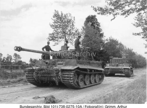 Bei Villers-Bocage, Panzer VI (Tiger I)