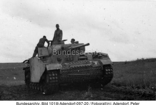 Russland, Panzer III der Waffen-SS