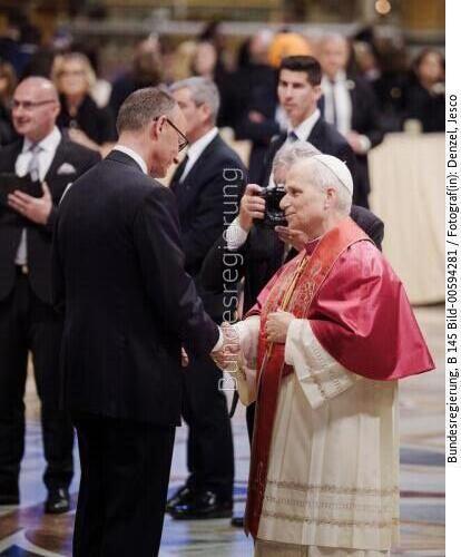 Bundeskanzler Friedrich Merz in Italien / Amtseinführung Papst Leo XIV. 2025