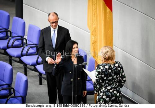 Vereidigung BM Katherina Reiche 2025