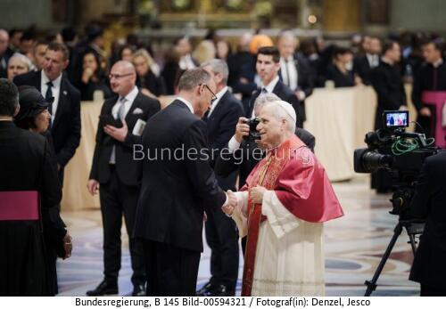 Bundeskanzler Friedrich Merz in Italien / Amtseinführung Papst Leo XIV. 2025