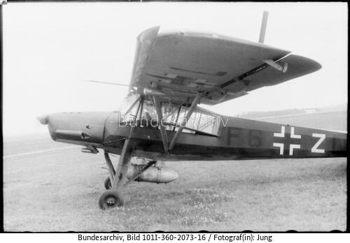 Frankreich, Fieseler Fi 156 Storch