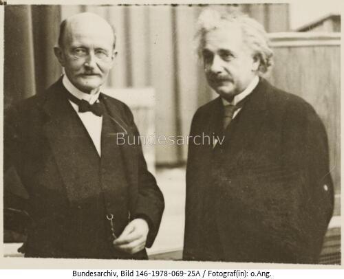 Max Planck, Albert Einstein