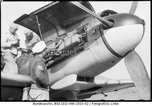 Griechenland, Me 109, Wartung, Düllberg