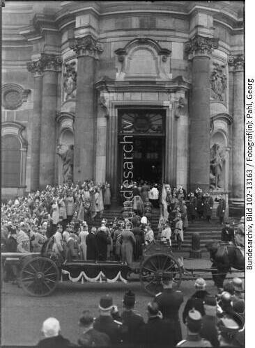 Dresden, Beisetzung Friedrich August III.