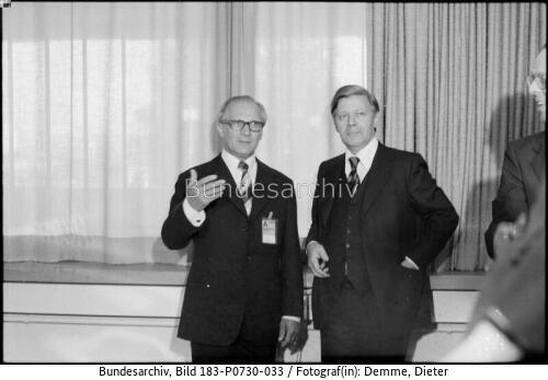 Helsinki, KSZE-Konferenz, Honecker, Schmidt