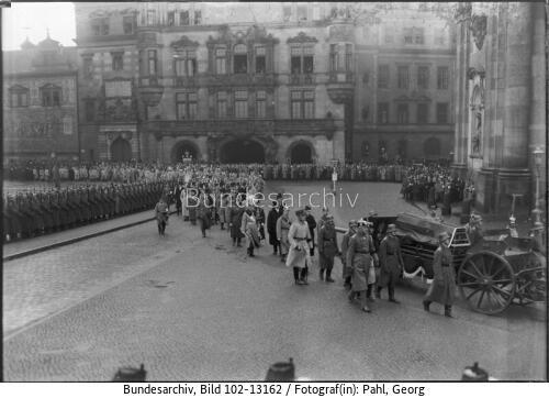 Dresden, Beisetzung Friedrich August III.