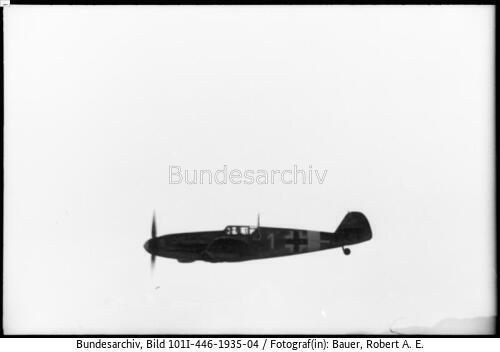 Nordafrika, Me 109 im Flug