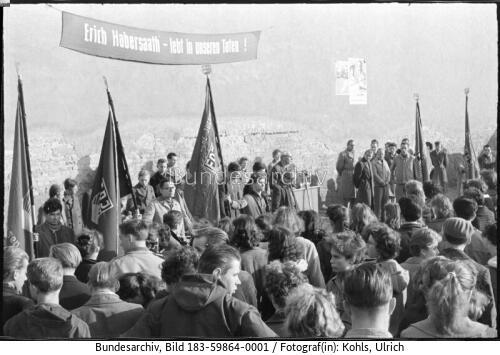Berlin, Gedenkkundgebung für Erich Habersaath