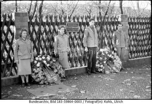 Berlin, Gedenkkundgebung für Erich Habersaath