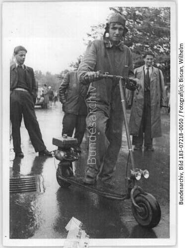 Schkeuditz, Eigenbau, Motorroller