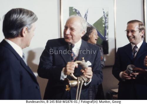 Bonn, Geburtstagsempfang, Scheel