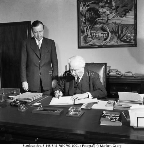 Bonn, Theodor Heuss, Deutsch-Israelisches Wiedergutmachungsabkommen