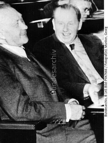 Bonn, Wahl Adenauer zum Bundeskanzler