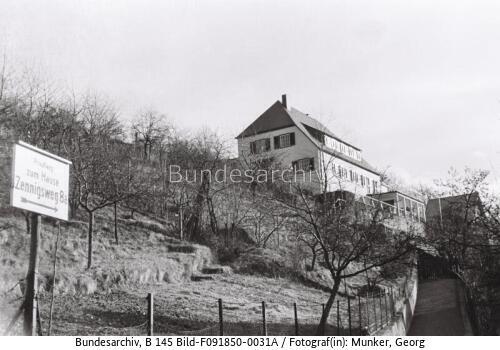 Rhöndorf, Wohnhaus Adenauer, Außenansicht