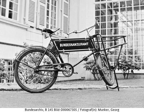 Bonn, Dienstfahrrad des Bundeskanzleramts