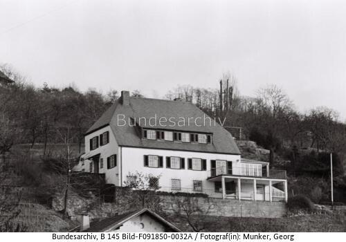 Rhöndorf, Wohnhaus Adenauer, Außenansicht