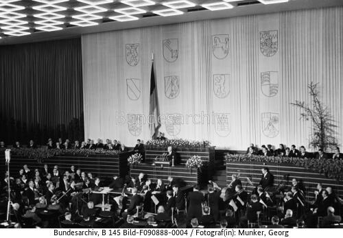 Bonn, Bundestag, Feierstunde