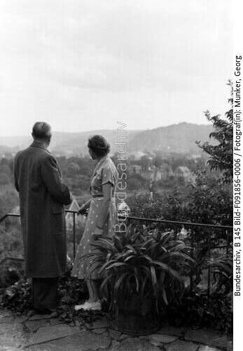 Rhöndorf, Wohnhaus Adenauer, Terrasse