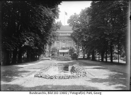 Berlin, Reichspräsidentenpalais, Park