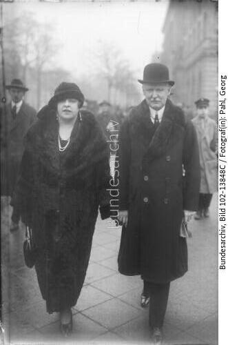 Berlin, Louis Adlon mit Gattin
