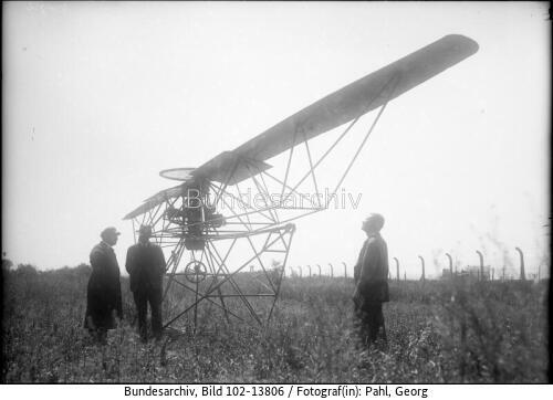 Bei Berlin, Engelbert Zaschka Rotationsflugzeug