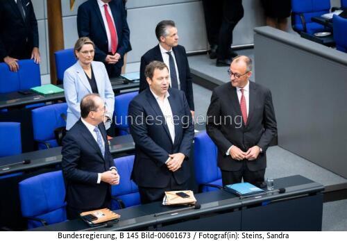 Bundeskanzler Friedrich Merz: Generaldebatte im Deutschen Bundestag 2025