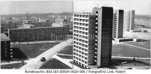 Rostock, Südstadt, Wohnhochhäuser, Wohnblocks