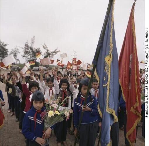 Vietnam, Gia Lam, Flughafen, Besuch Willi Stoph
