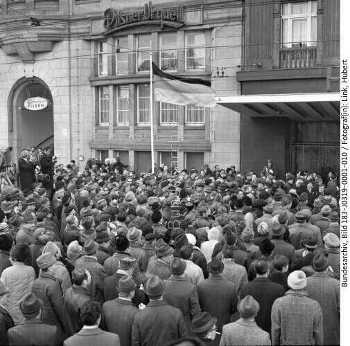 Erfurt, Treffen Willy Brandt mit Willi Stoph