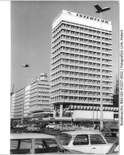 Berlin, Hochhaus, Interflug