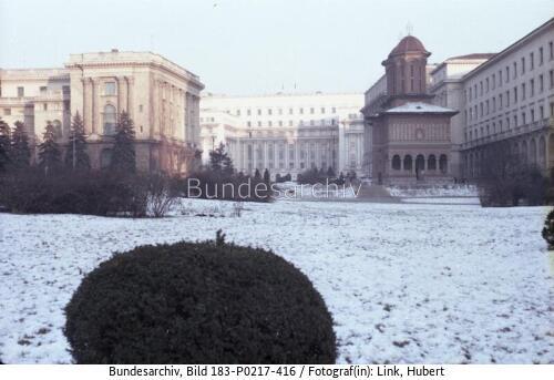Rumänien, Bukarest, Gebäude ZK der RKP