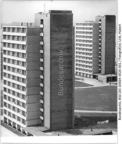Rostock, Südstadt, Wohnhochhäuser