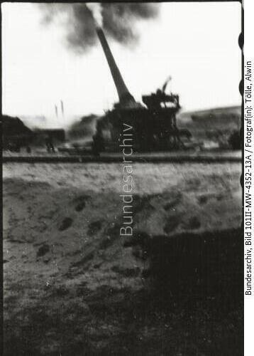 Frankreich, Atlantikwall, Marineartillerie
