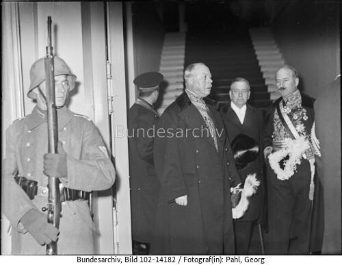 Berlin, Botschafter Rumbold, Sackett und Poncet