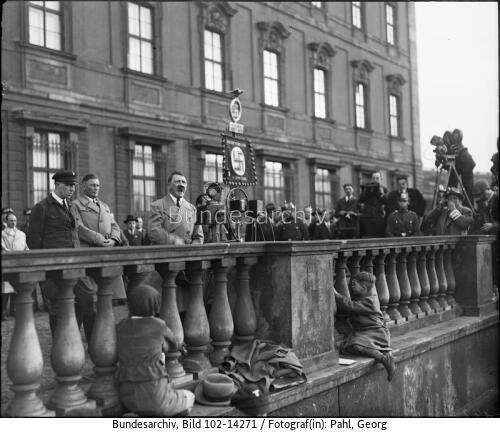 Reichspräsidentenwahl, Ansprache Adolf Hitler