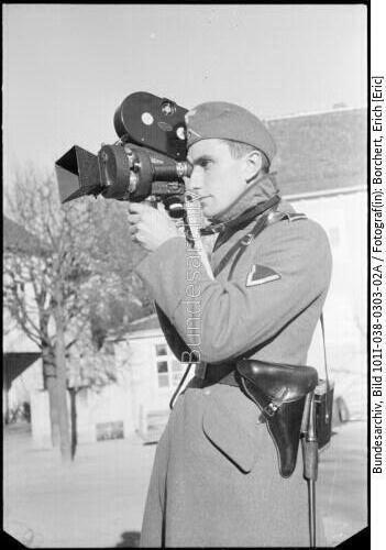 Oberrheinfront, bei Colmar, PK-Filmberichter