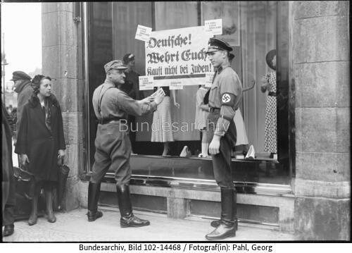 NS-Boykott jüdischer Geschäfte